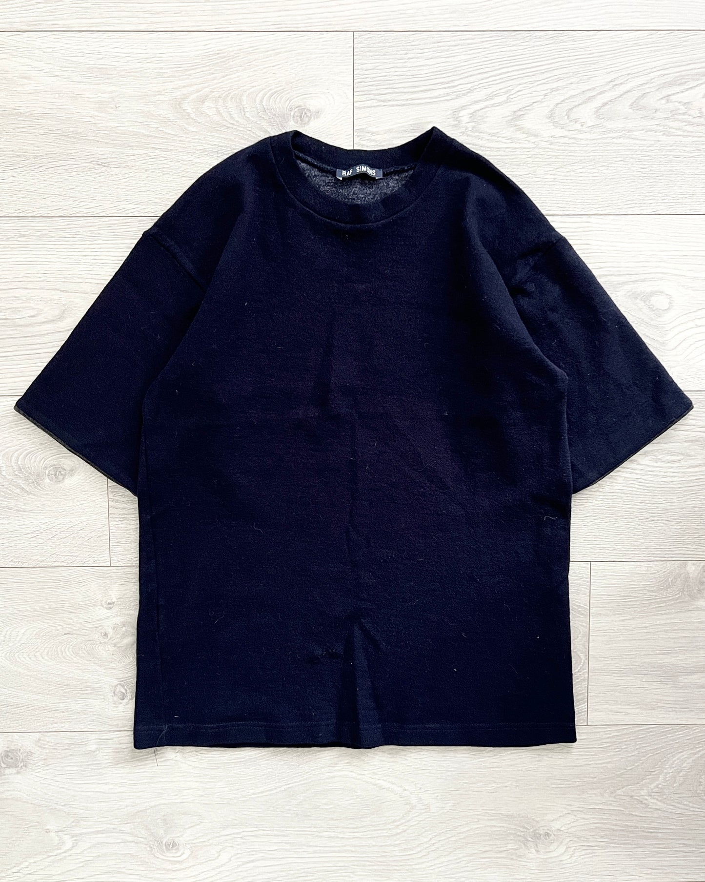 Raf Simons 1998 Wool Short Sleeve Sweater - Size S