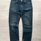 Helmut Lang 1999 Classic Cut Blue Classic 5-Pocket Denim - Size 31