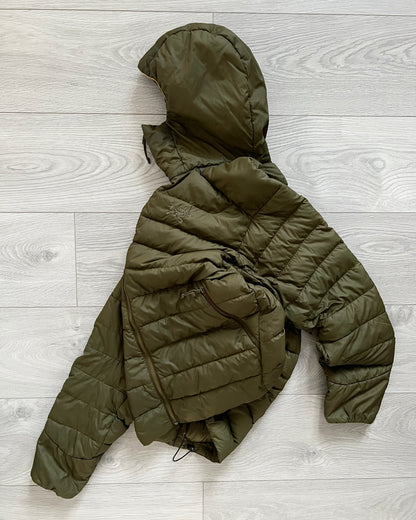 Arcteryx Thorium AR Hooded Down Puffer Jacket in Crocodile Green - Size S