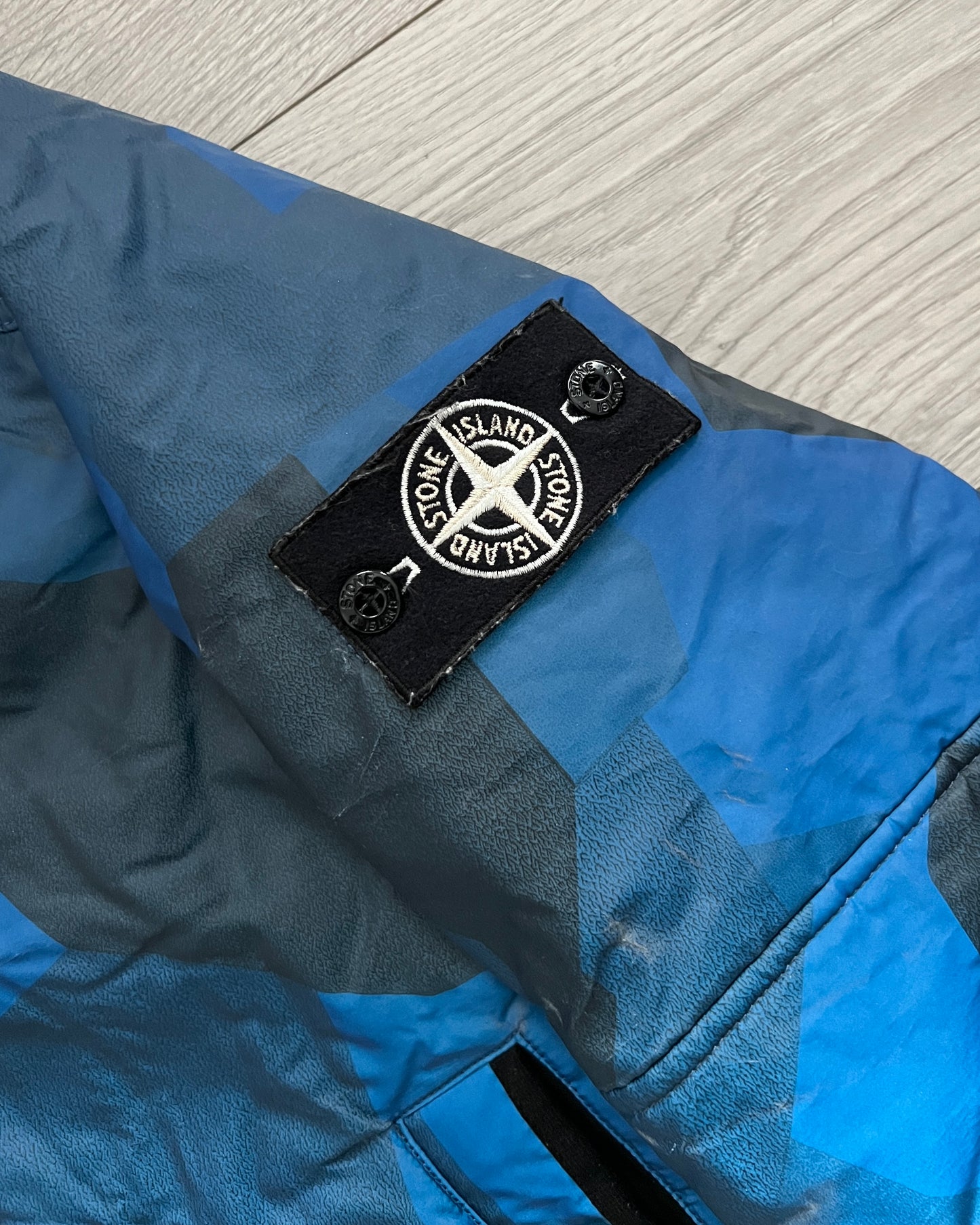 Stone Island AW2012 30th Anniversary Glass Camo Reflective Jacket - Size M