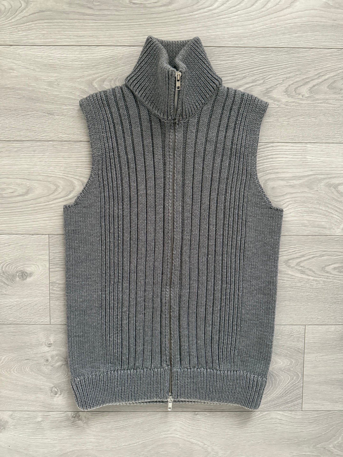 Maison Martin Margiela FW2011 Heavy Knit Ribbed Vest - Size M