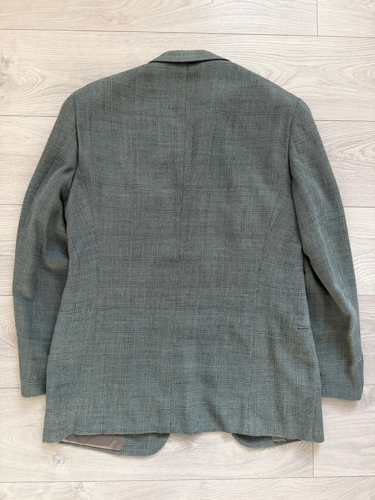Giorgio Armani 1980s 3B Wool Textured Sport Jacket Blazer - Size M