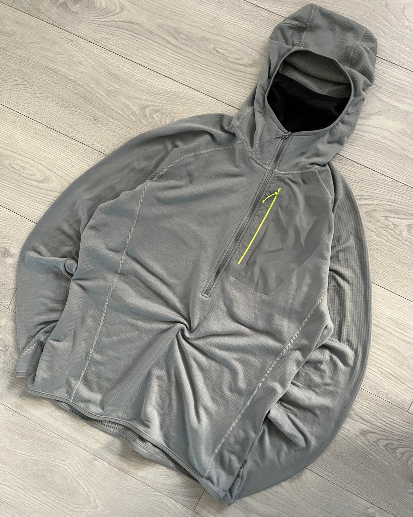 Arc'teryx Delta MX 1/2 Zip Polartec Fleece Masked Hoody - Size L