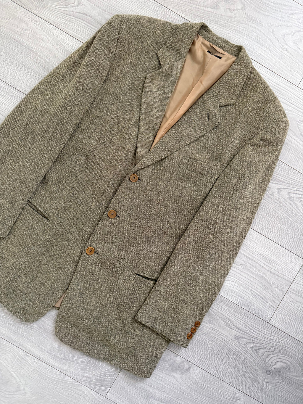 Giorgio Armani Black Label 1990s 3B Textured Sports Jacket Blazer - Size XL