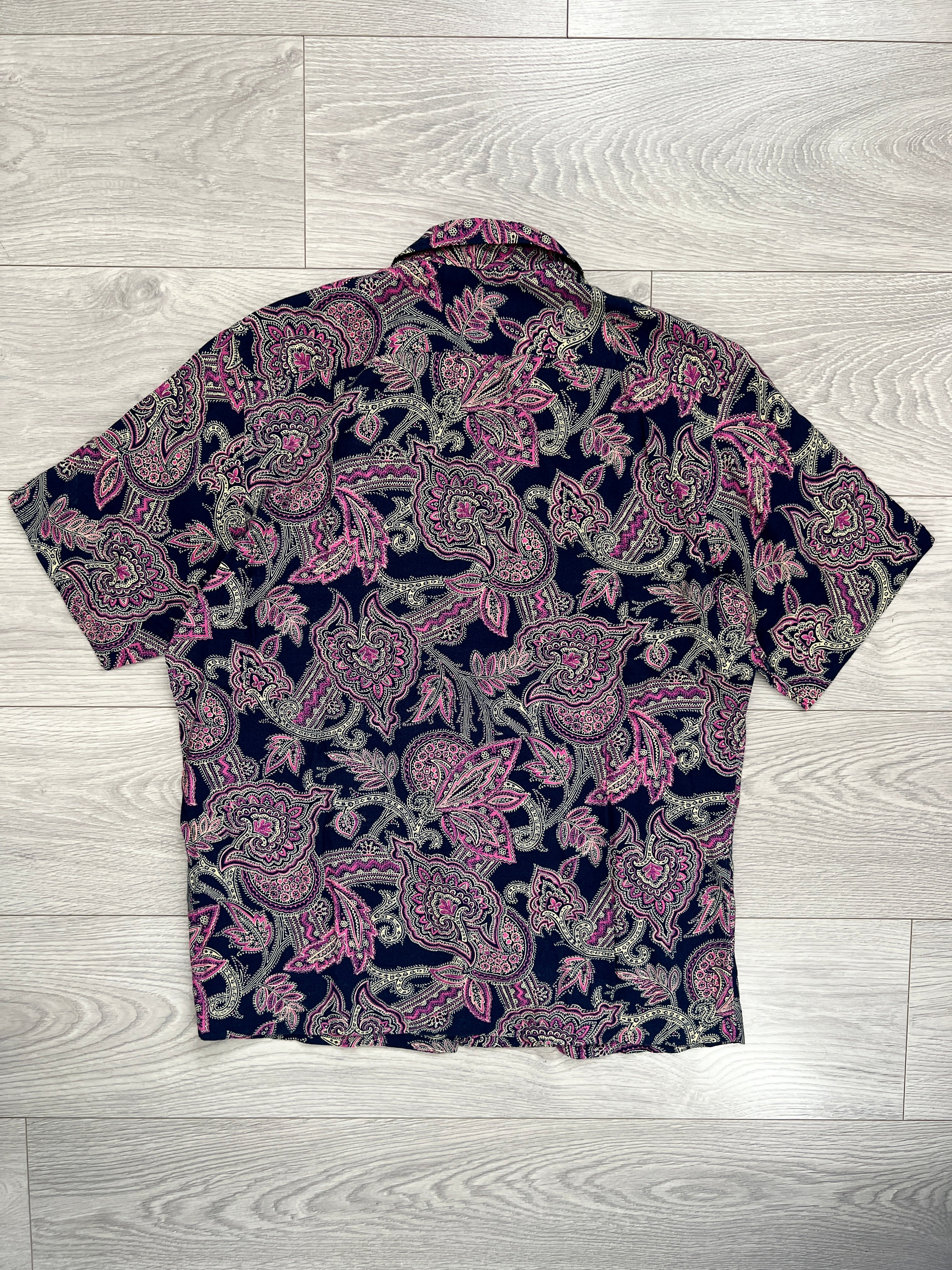 Comme Des Garcons Homme 2003 Paisley Shirt - Size M