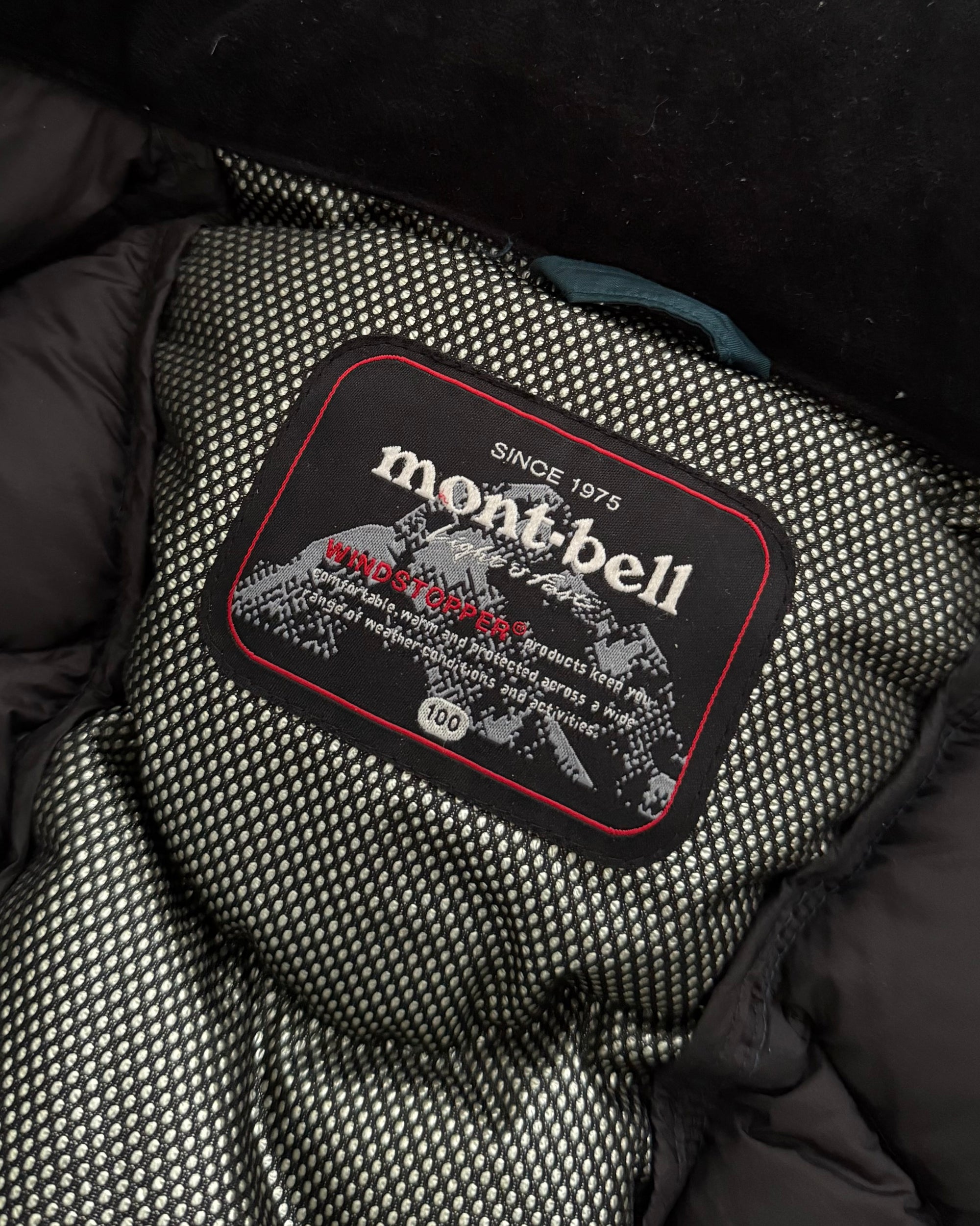 Montbell 00s ex800 Down Fil Gore-Windstopper Puffer Jacket - Size M