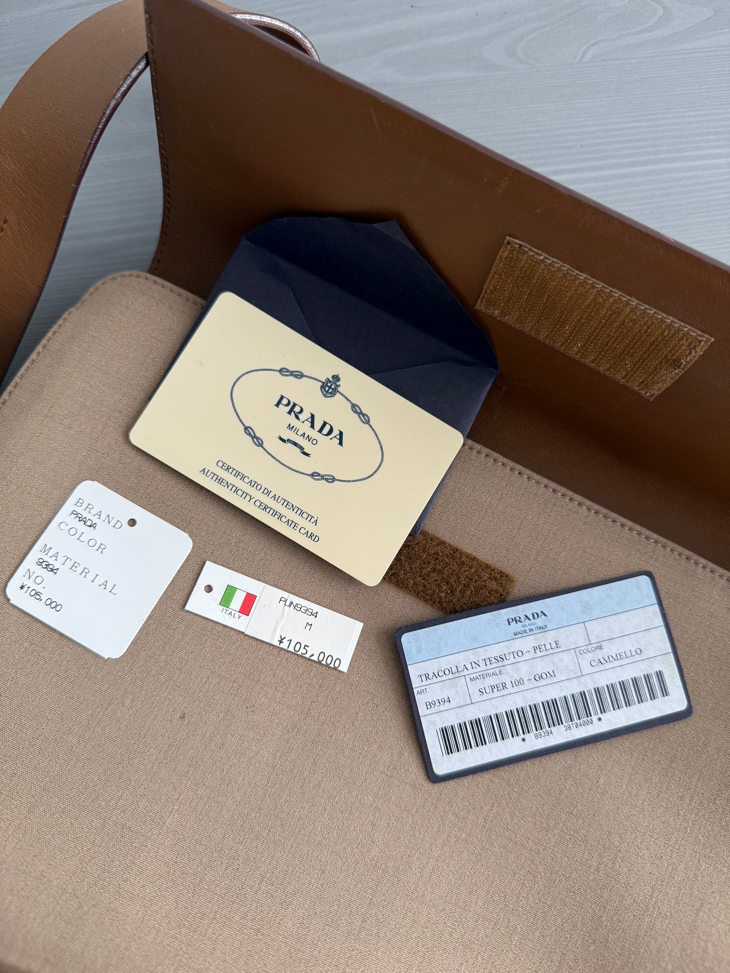 Prada 2001 Tracolla Crossbody Leather Bag