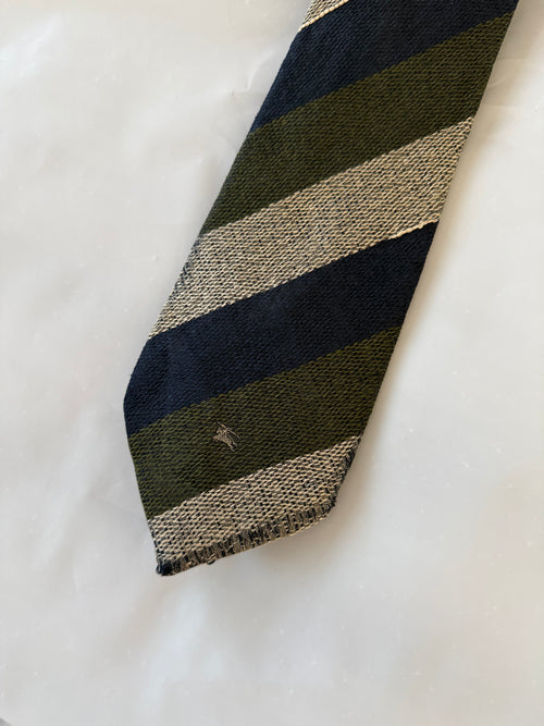 Burberry 1990s Silk Tie
