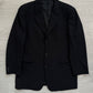 Emporio Armani 2001 3B Black Wool Suit - L Jacket / 34" Waist