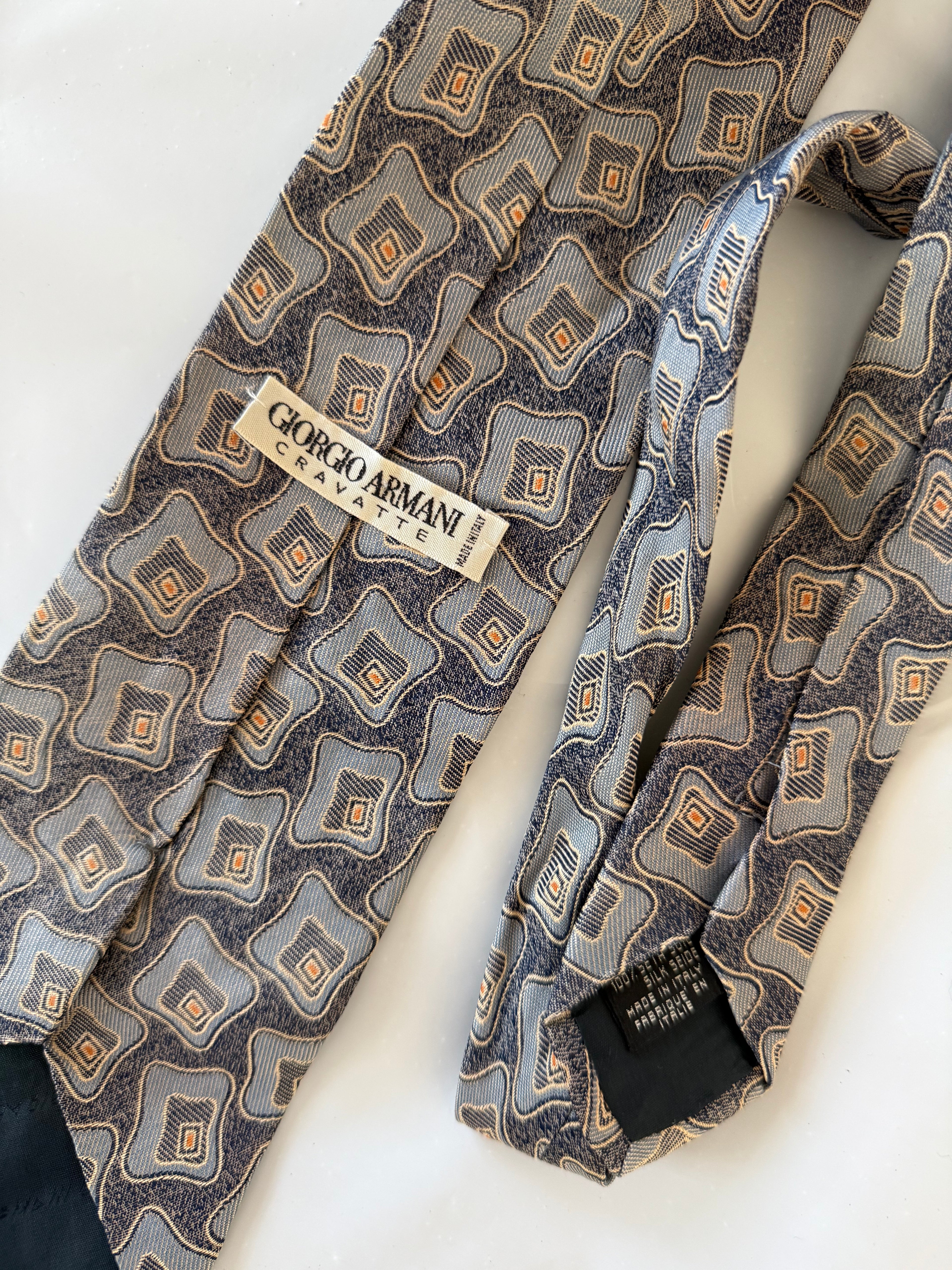 Giorgio Armani 1990s Silk Tie