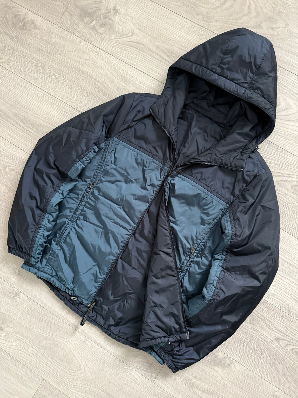 Prada Sport FW2007 Reversible Padded Nylon Jacket - Size M