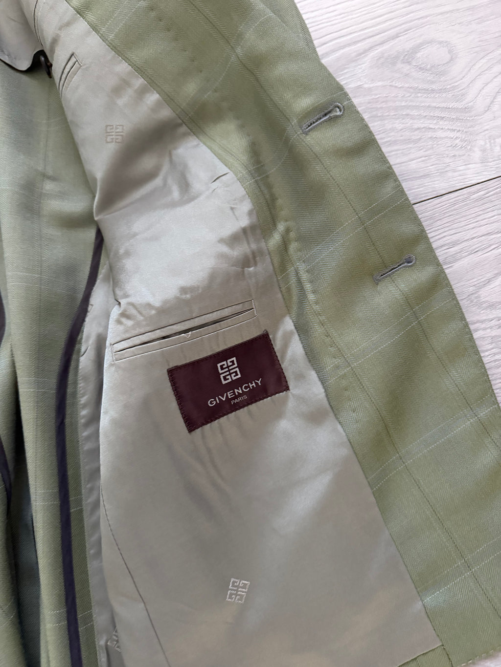 Givenchy 1990s 2B Wool Sport Jacket Blazer - Size M