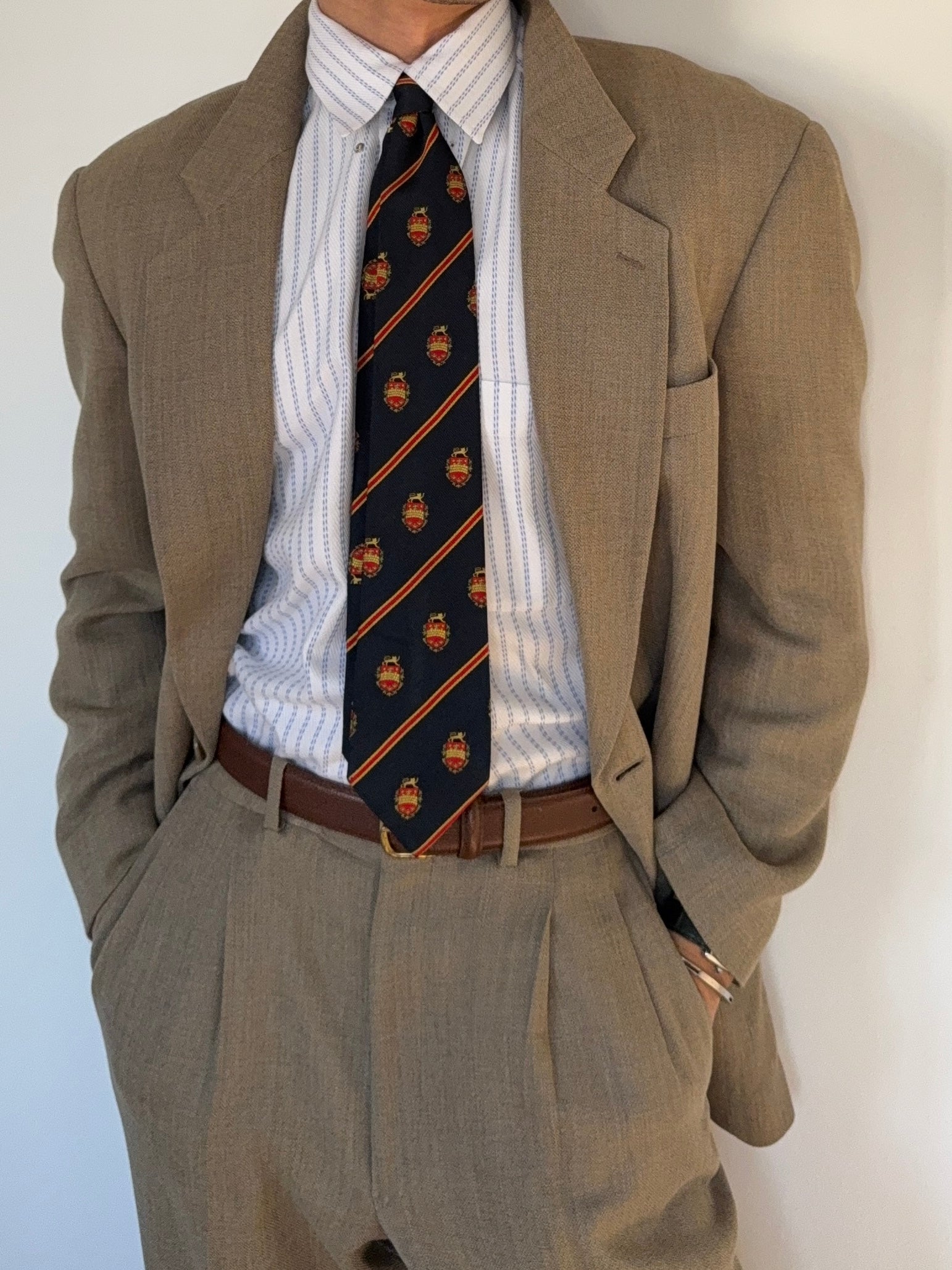 Bic 1990s Silk Tie