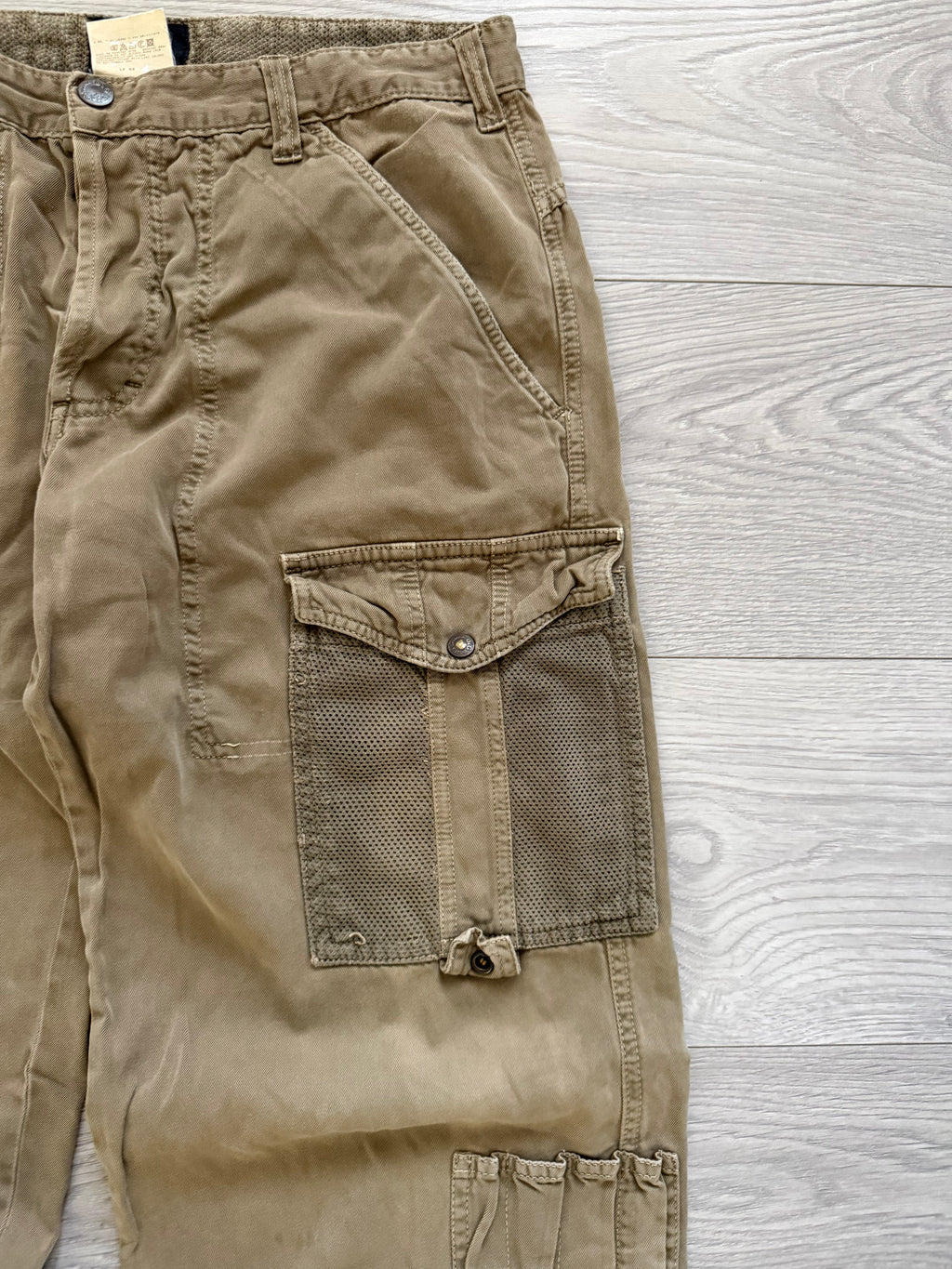 Dolce & Gabbana 00s Vintage Military Cargo Pants - Size 32