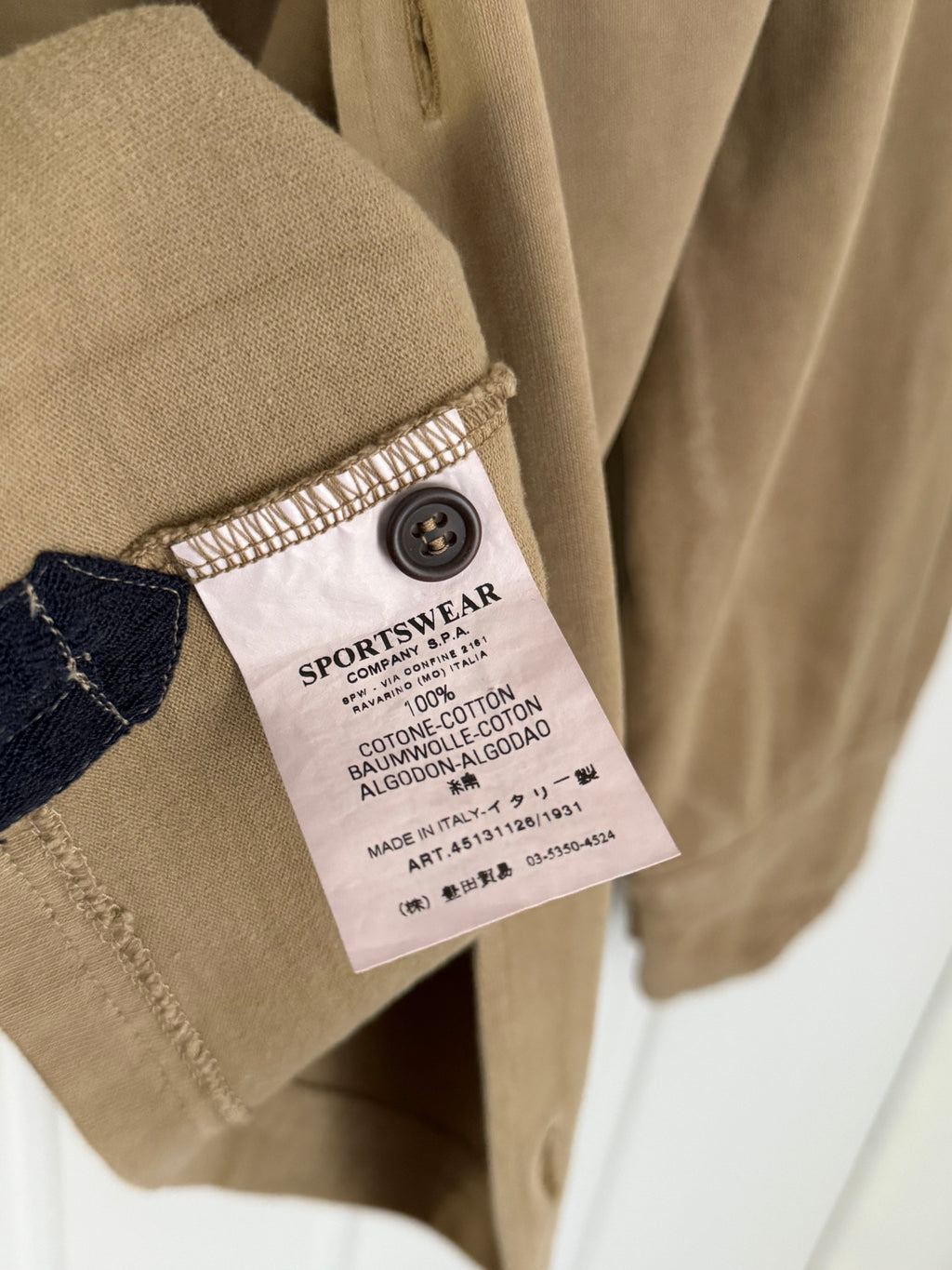 C.P. Company AW2006 Moleskin Cotton Military Shirt - Size S