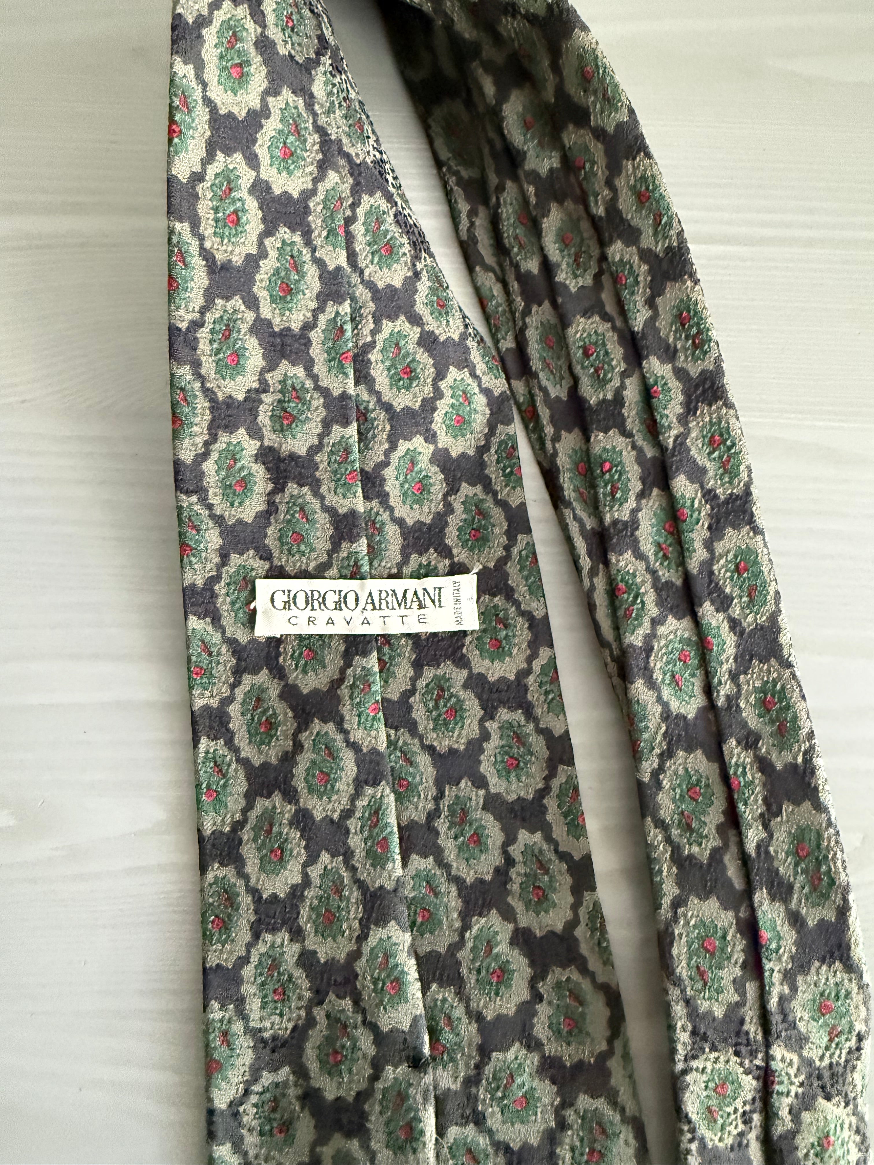 Giorgio Armani 1990s Silk Tie