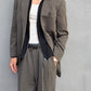 Giorgio Armani 1990s Brown Pleated Wool Suit - Size M Jacket / 32" Waist
