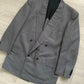 Yves Saint Laurent 1990s Double-Breasted Pleated Wool Suit - Size L Jacket / 34" Waist
