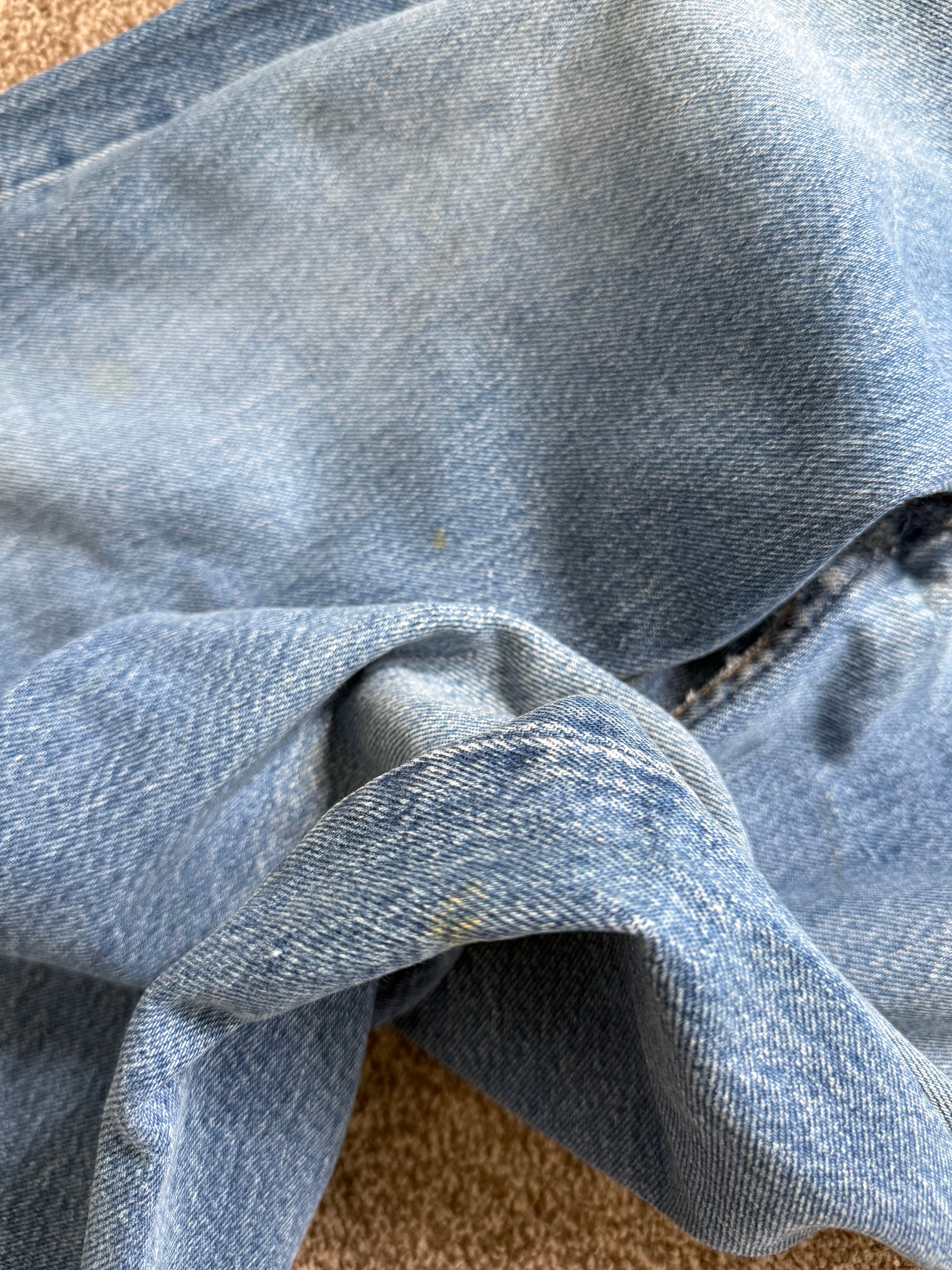 Maison Martin Margiela Artisanal Line (0)(10) SS2000 Re-Worked Exposed Zip Denim Jeans - Size 31" Waist
