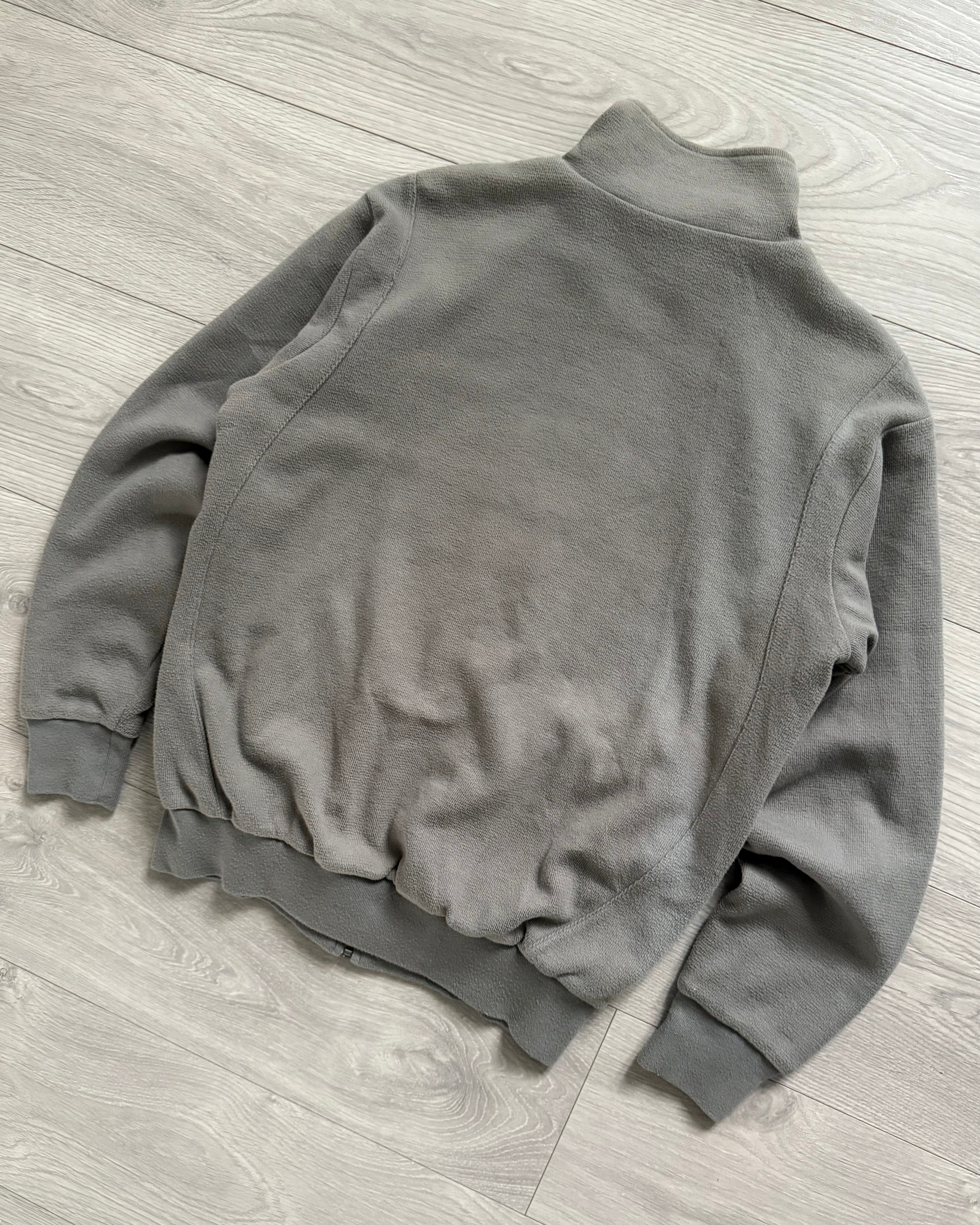 Oakley 00s Curve Panelled Reversible Fleece Nylon Jacket - Size M