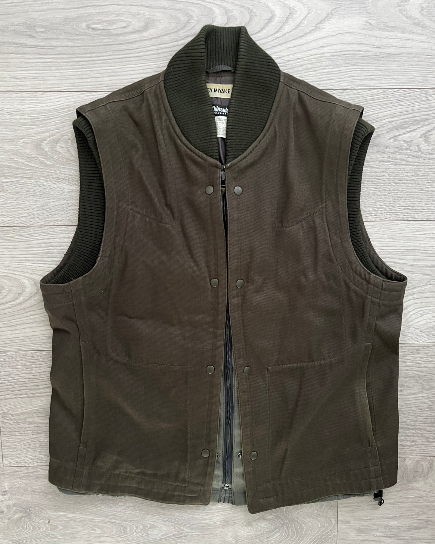 Issey Miyake Men AW2000 X-Ray Thinsulate Vest - Size M