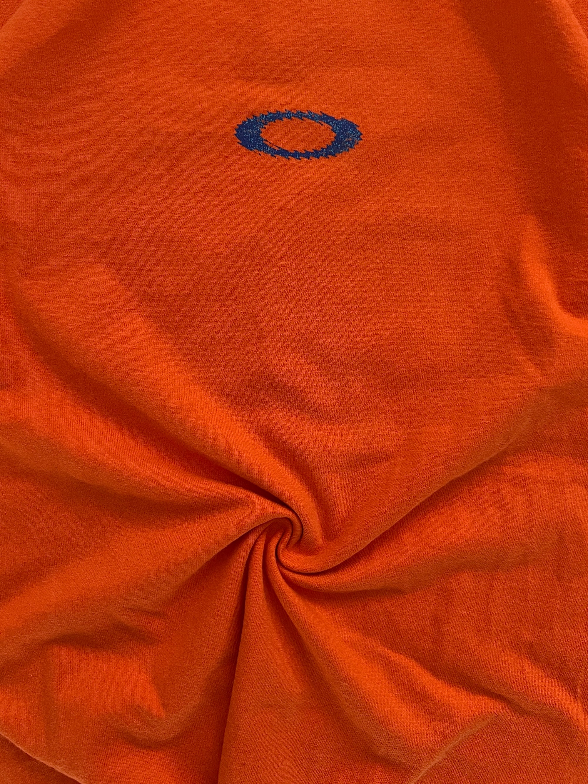 Oakley Software 00s Razor Icon Logo Back Print T-Shirt - Size S
