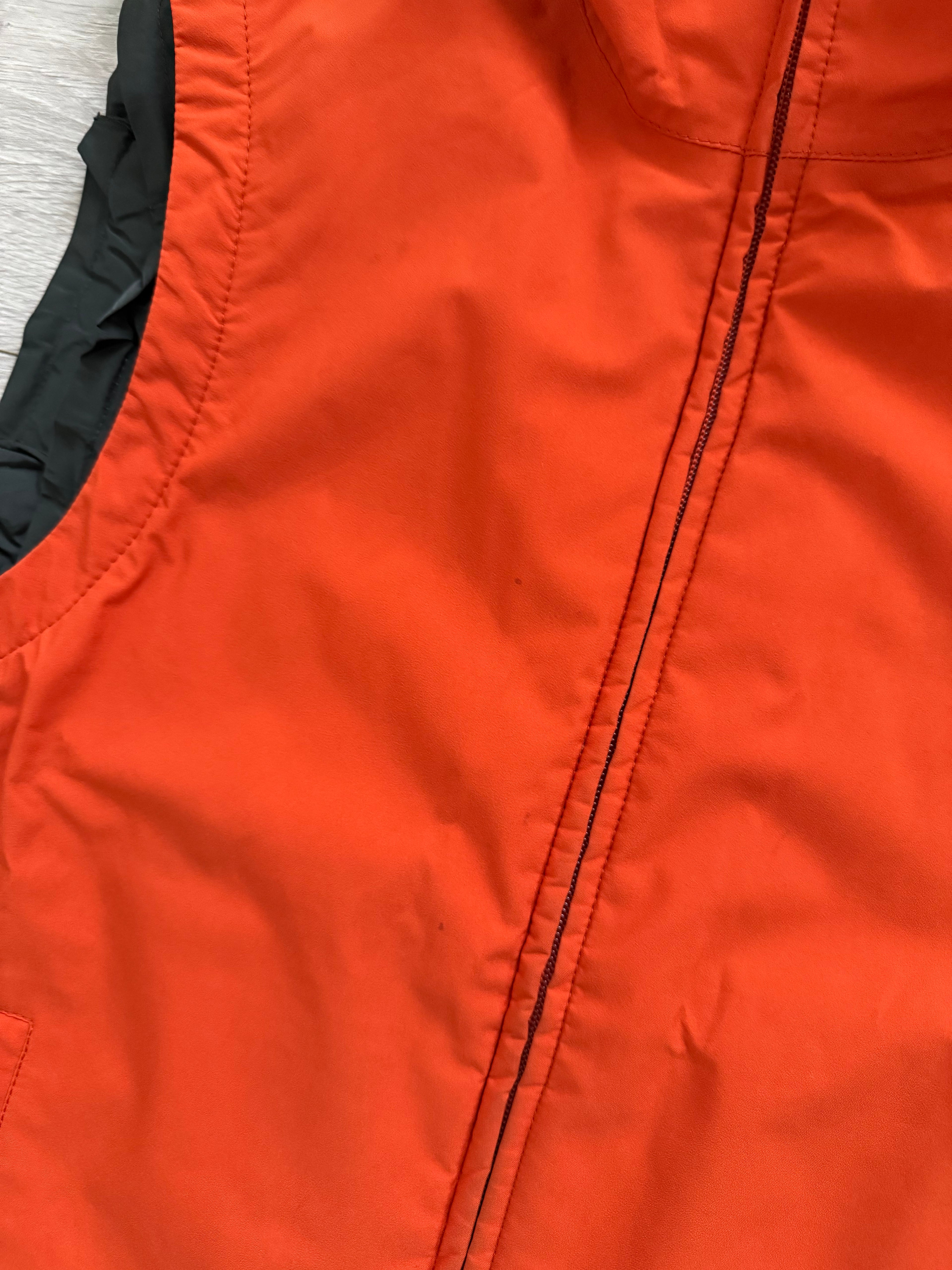 Prada Sport 2003 Orange Gore-Tex Technical Vest - SIze M
