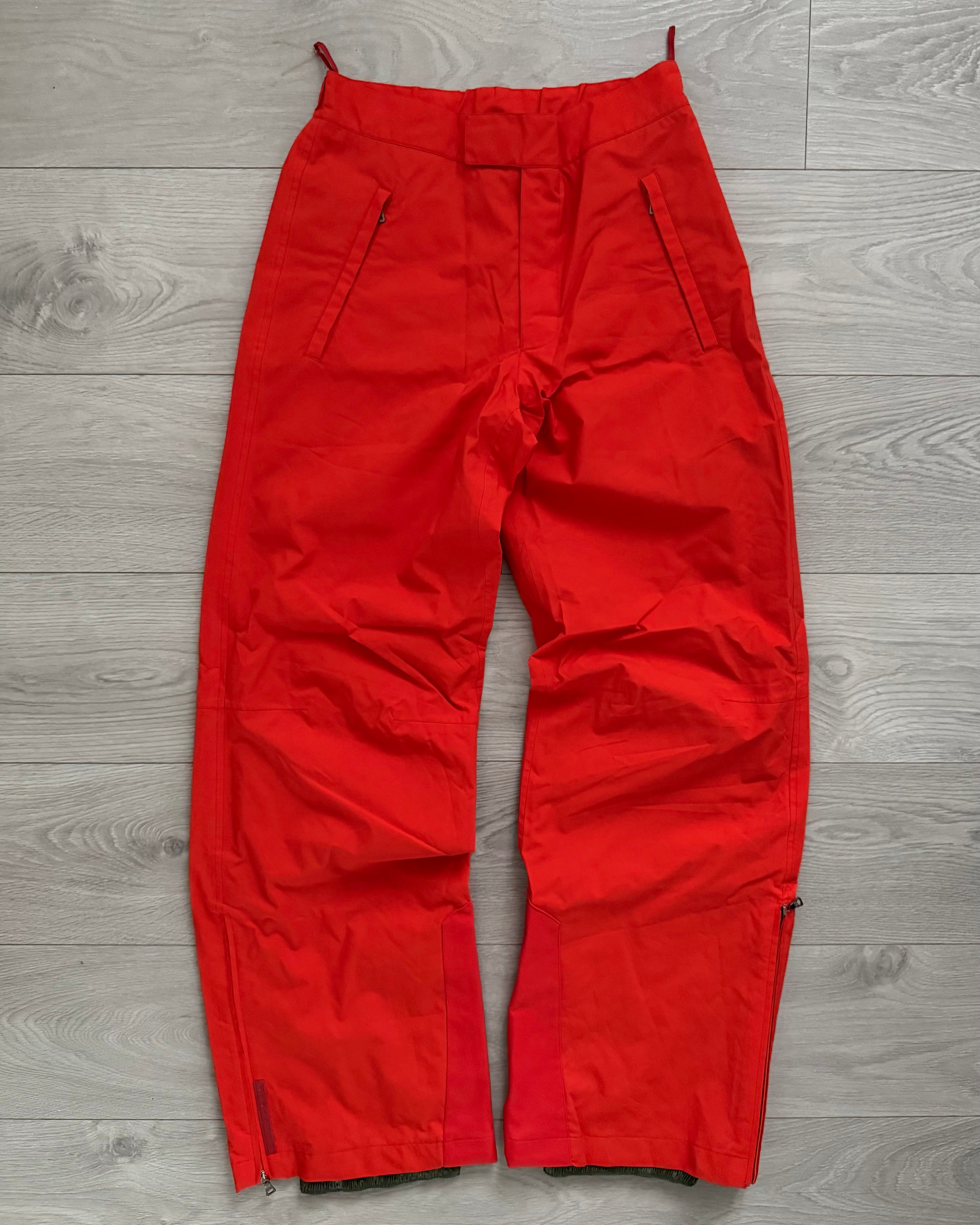 Prada Sport FW1999 Gore-Tex Waterproof Insulated Pants - Size 30