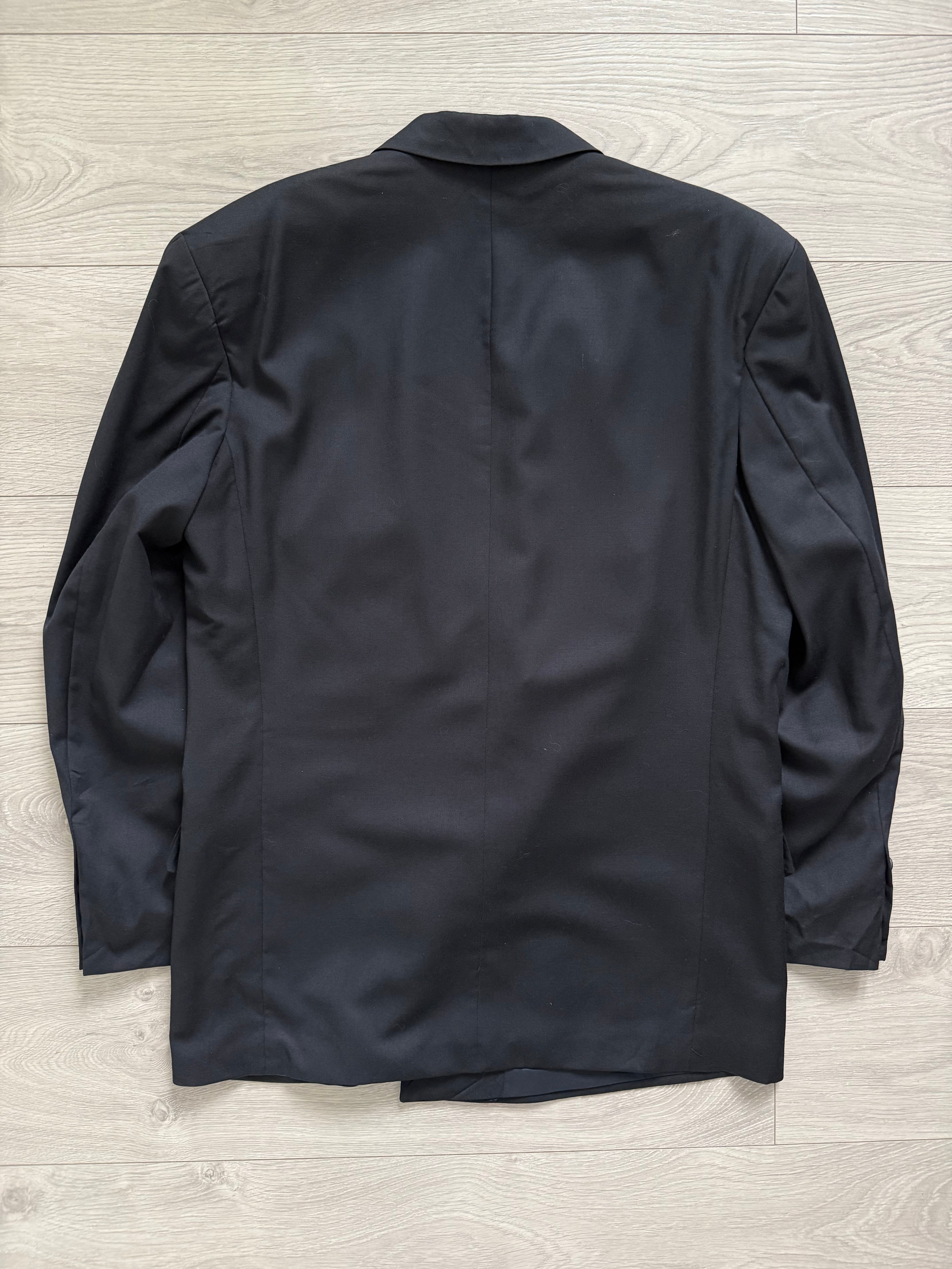 Hugo Boss 1980s 'Al Capone' Double Breasted Peaked Lapel Sports Jacket Blazer - Size M