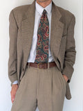Giorgio Armani 1980s 2B Textured Wool Sports Blazer Jacket - Size L
