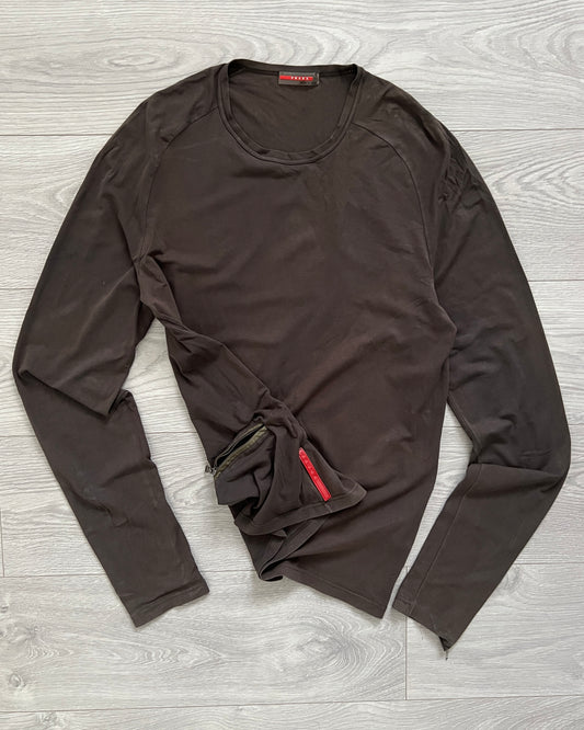 Prada Sport 00s Technical Back Pocket Long Sleeve - Size M