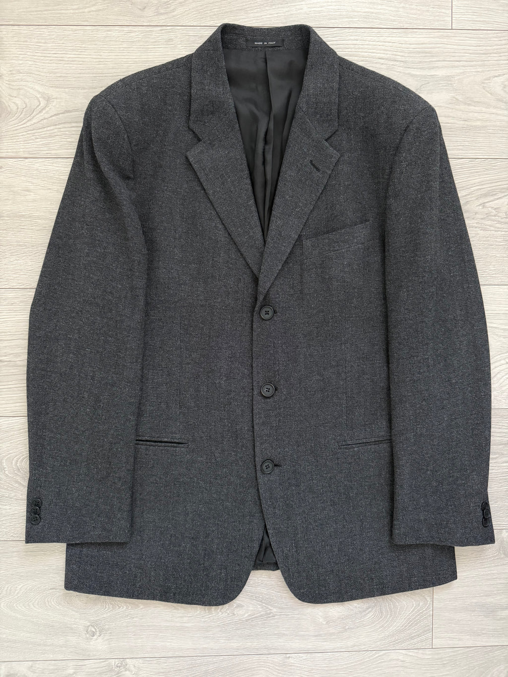Emporio Armani 1990s 3B Grey Sports Jacket Blazer - Size XL