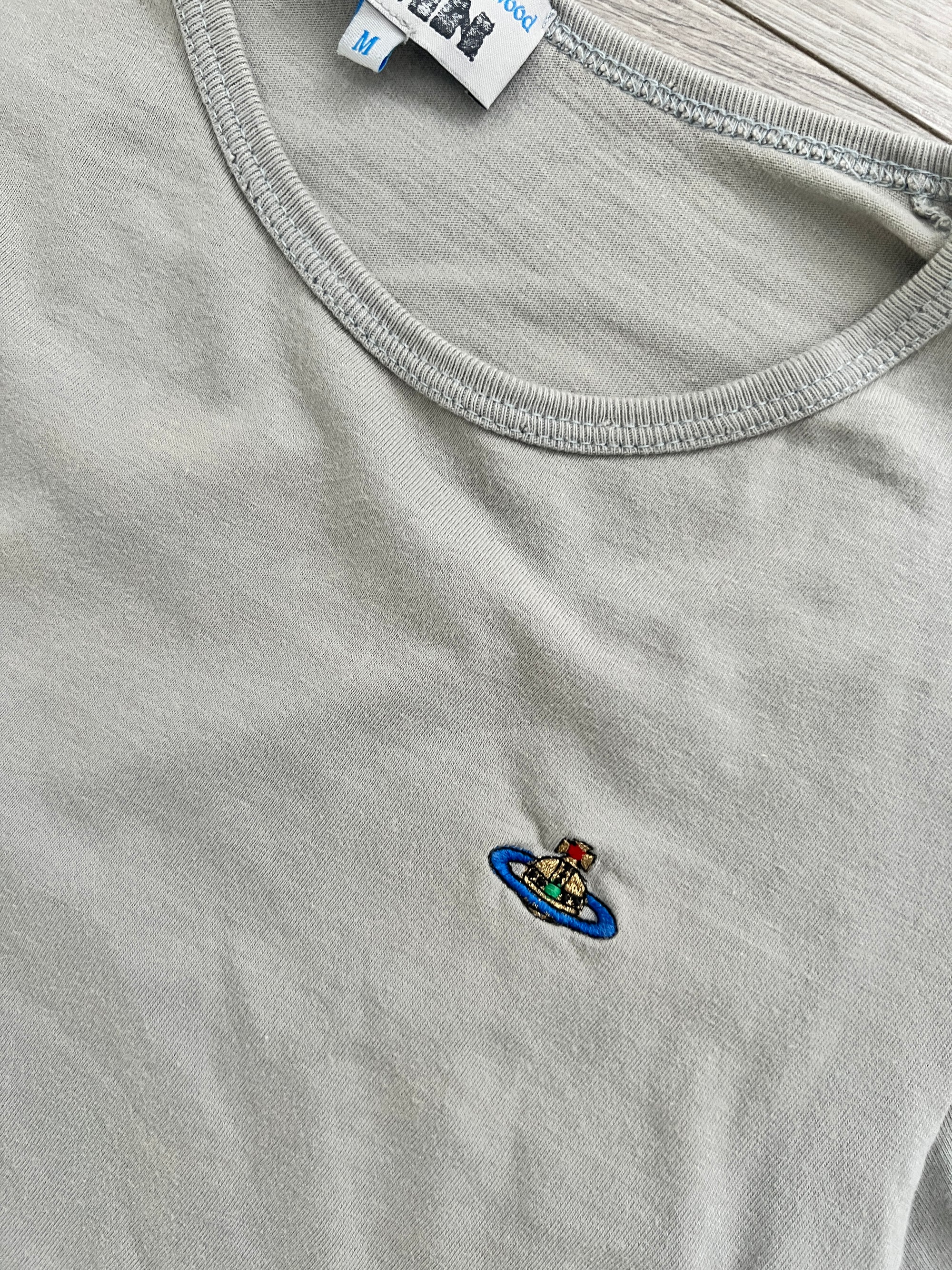 Vivienne Westwood 1990s Orb Logo T-Shirt - Size XS