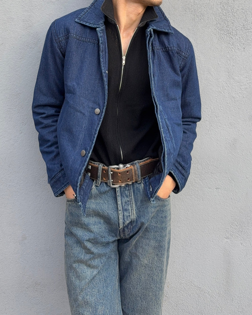 Comme Des Garcons SHIRT 2008 Padded Denim Jacket - Size S