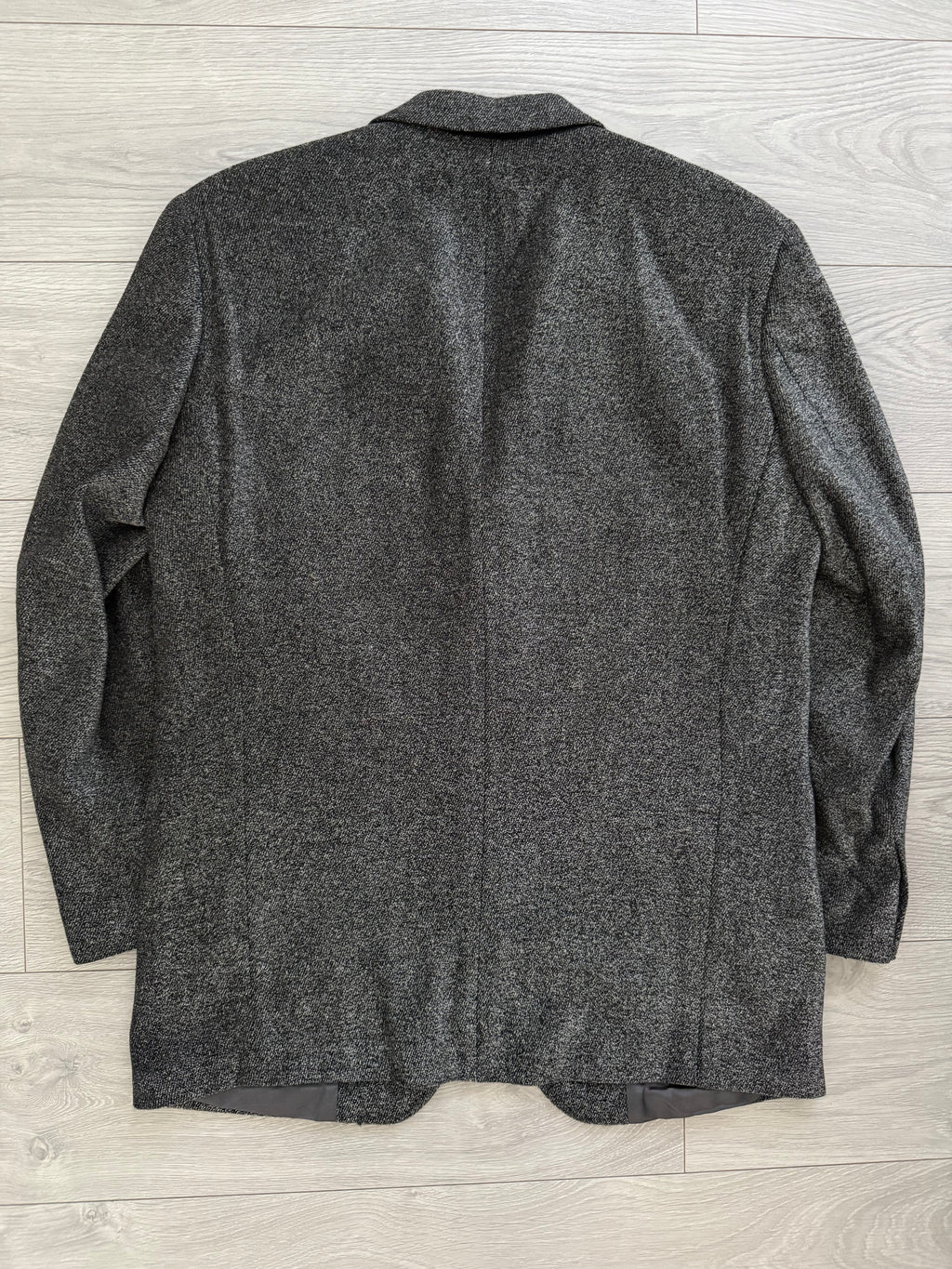 Hugo Boss 1980s 3B Melange Fabric Wool Blend Sport Jacket Blazer  - Size L