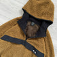 Oakley 1/4 Zip Brown Technical Boa Fleece Anorak - Size S & L