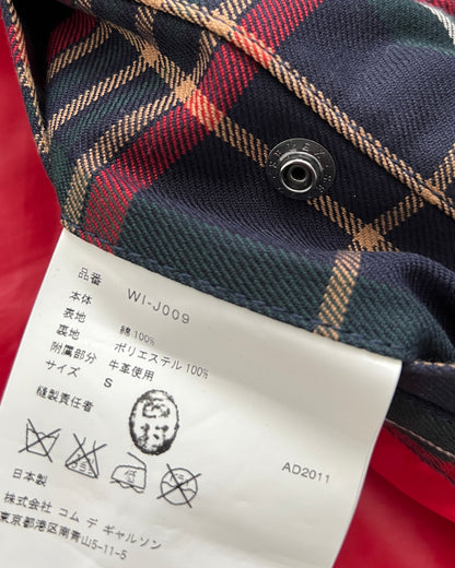 Junya Watanabe FW2010 Check Plaid Parka - Size S