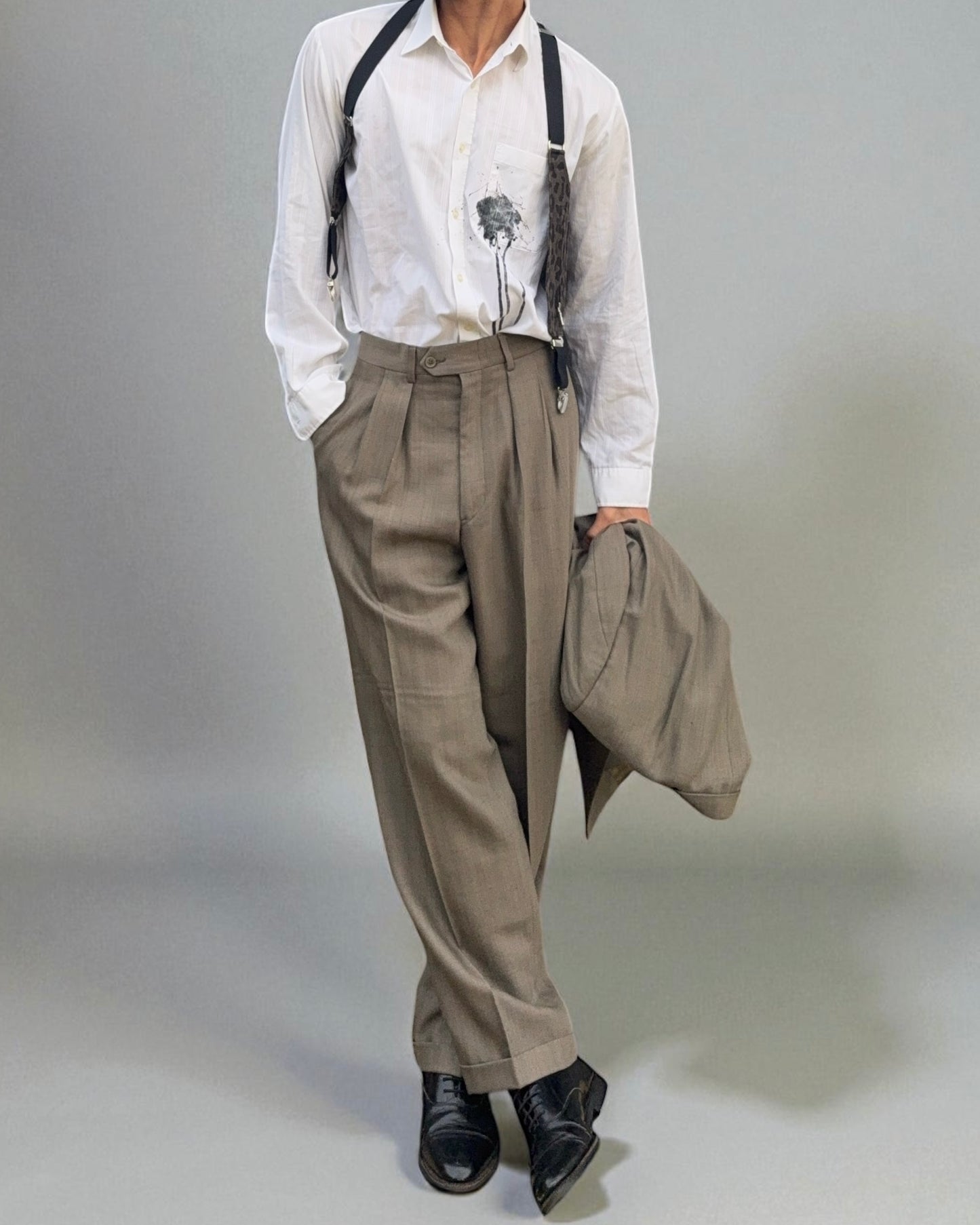 Dries Van Noten SS2016 Runway Holster Suspenders