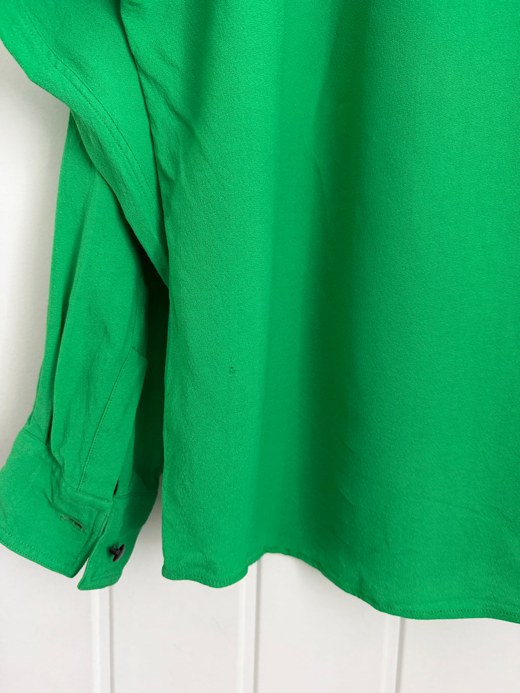 Versace 1990s Relaxed Silk Shirt - Size S