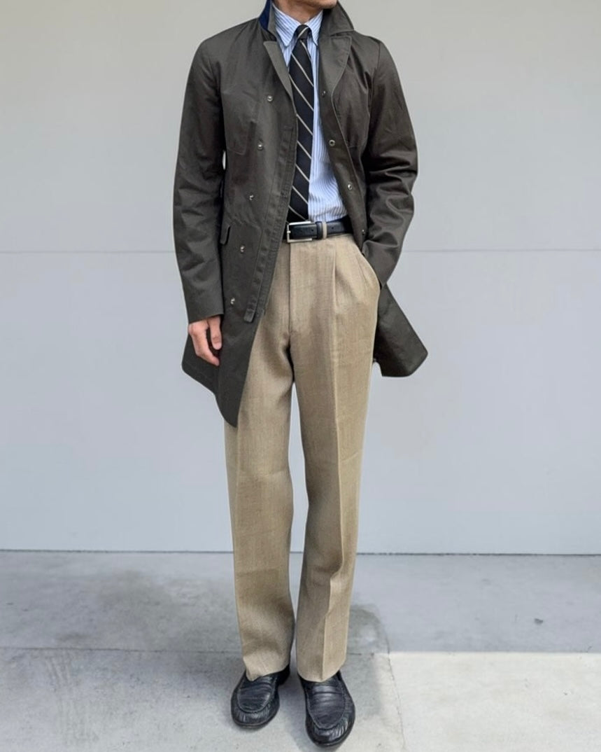 Jil Sander SS2013 Green Utility Coat - Size S