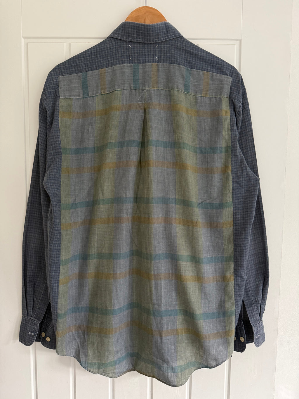 Maison Martin Margiela SS2004 Artisanal Line (0)(10) Reconstructed Patch Shirt - Size M