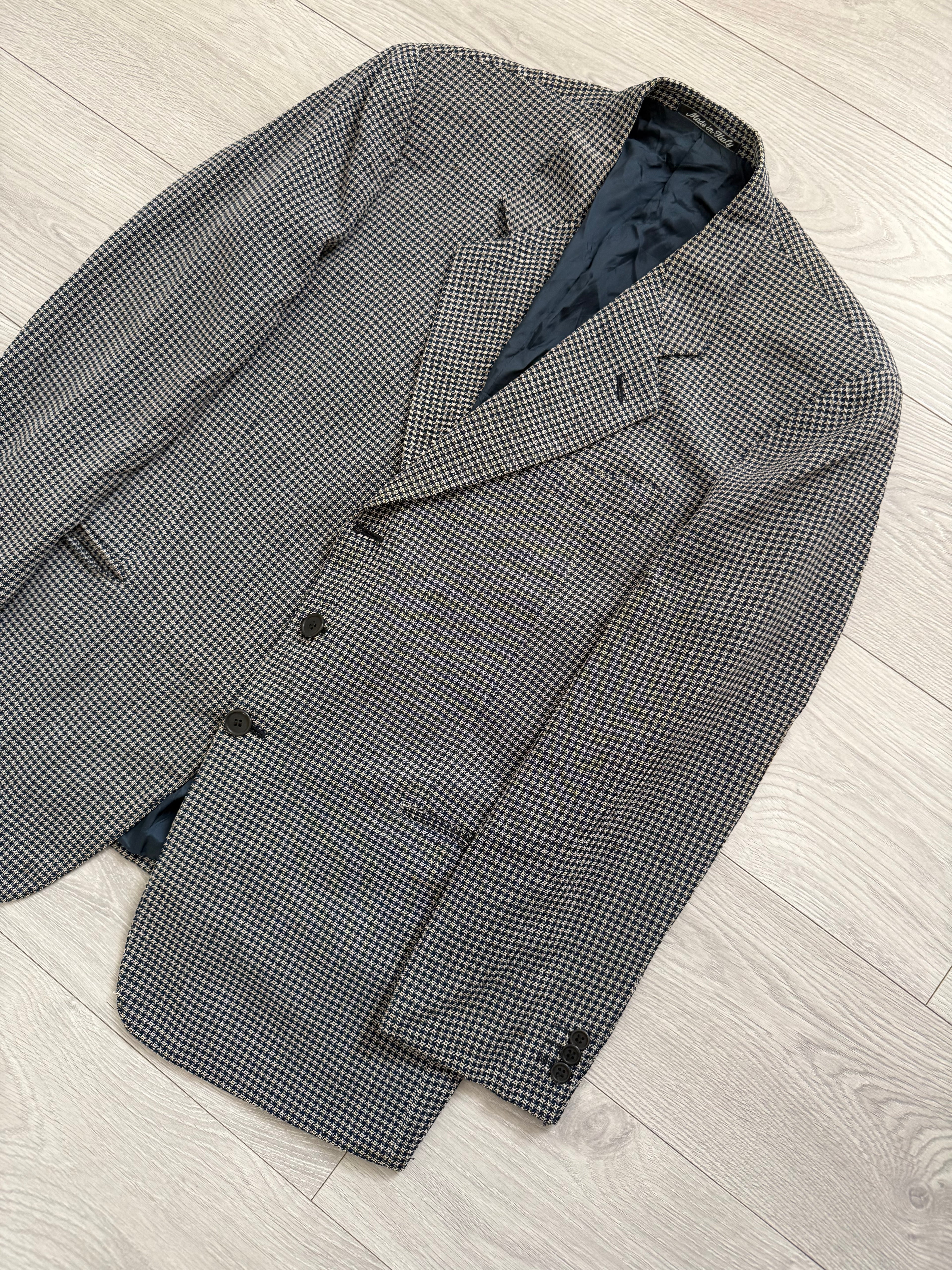 Giorgio Armani 1990s 2B Wool Textured Sport Jacket Blazer - Size XL