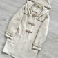 Hermes by Martin Margiela FW2000 Leather Buckle Runway Duffle Coat - Size M Womens