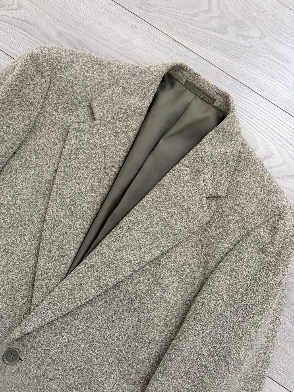 Allegri 1990s 2B Melange Textured Sport Jacket Blazer - Size M