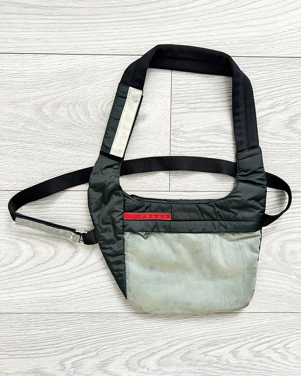 Prada Sport SS1999 Runway Nylon Technical Body Bag