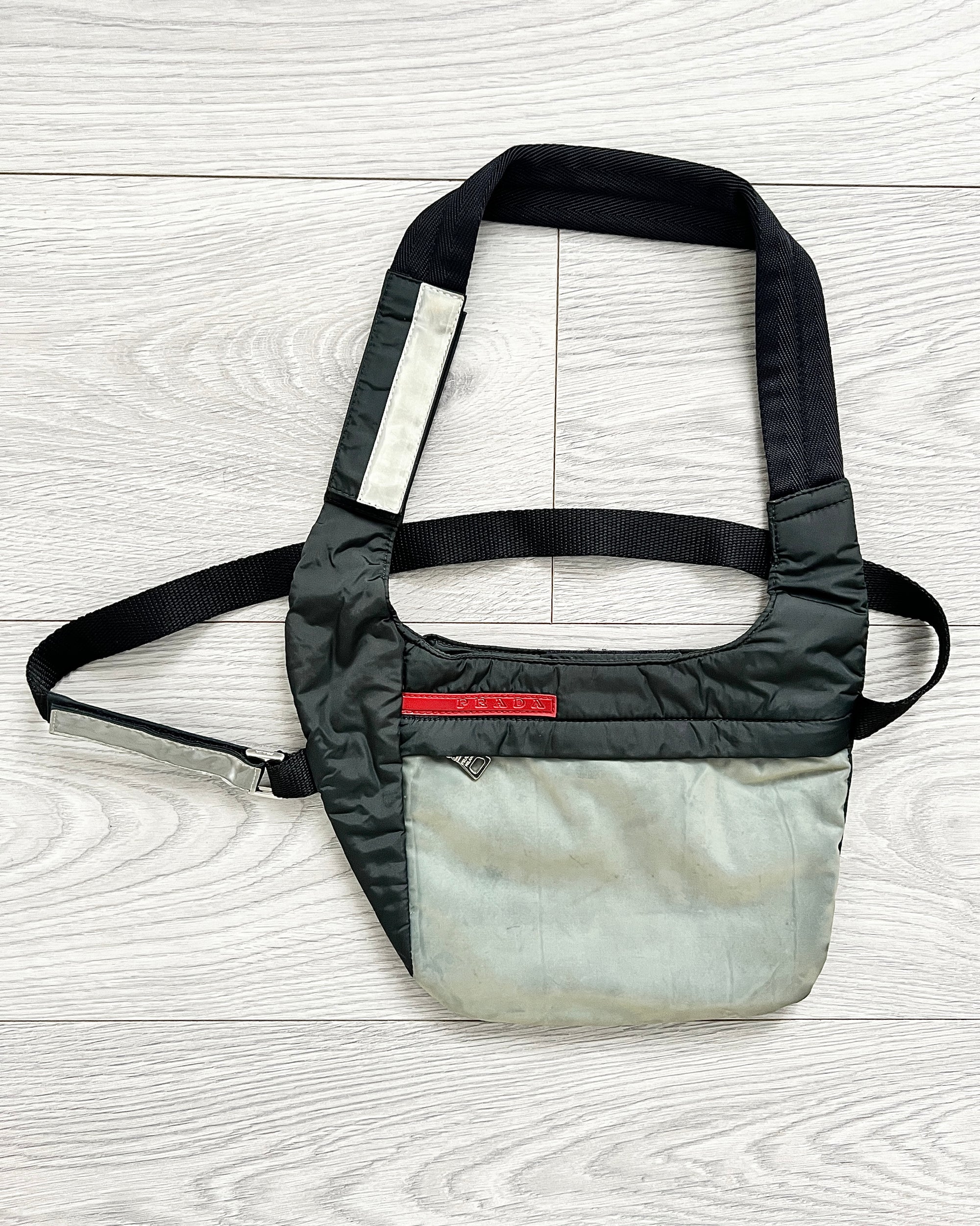 Prada Sport SS1999 Runway Nylon Technical Body Bag
