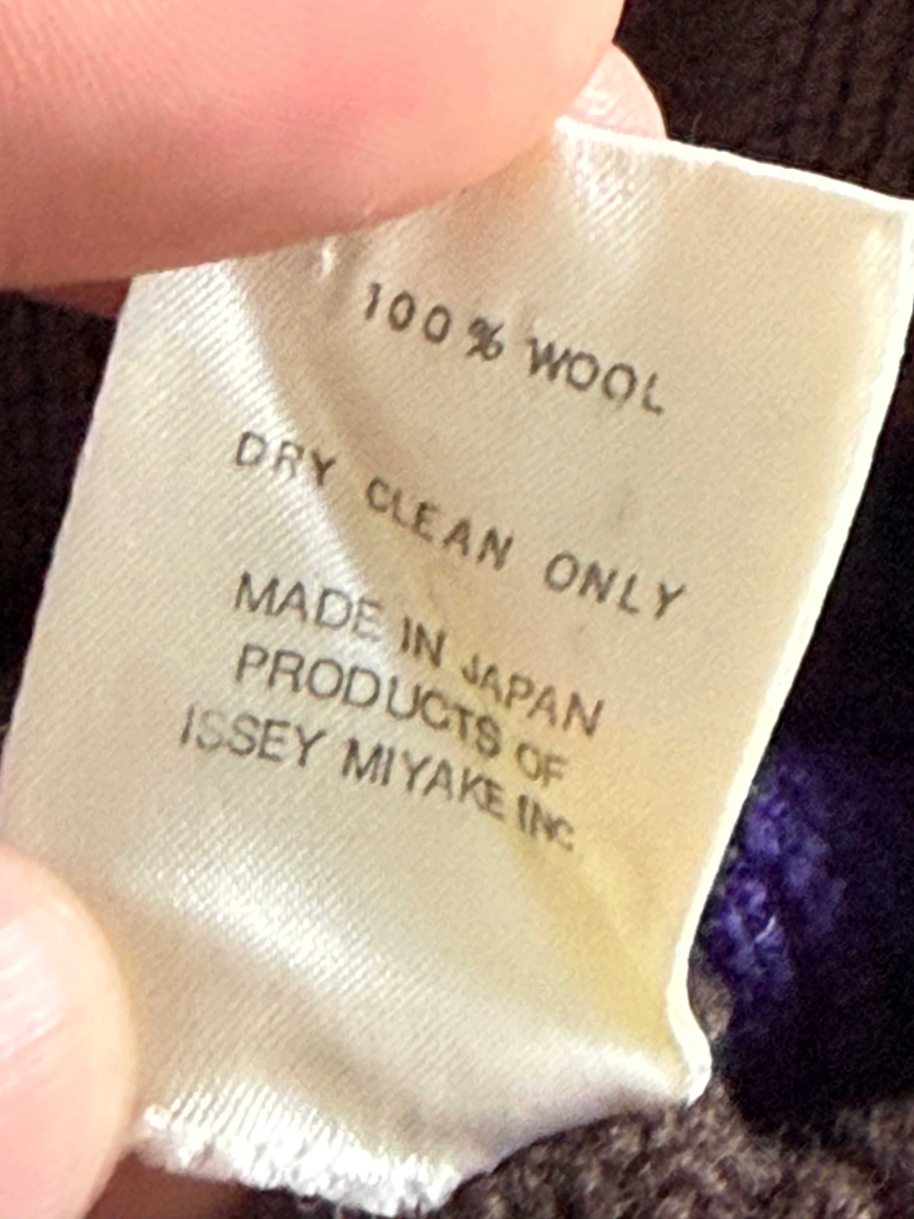 Issey Miyake 1990s Asymmetrical Panelled Mock Neck Knit Sweater - Size M