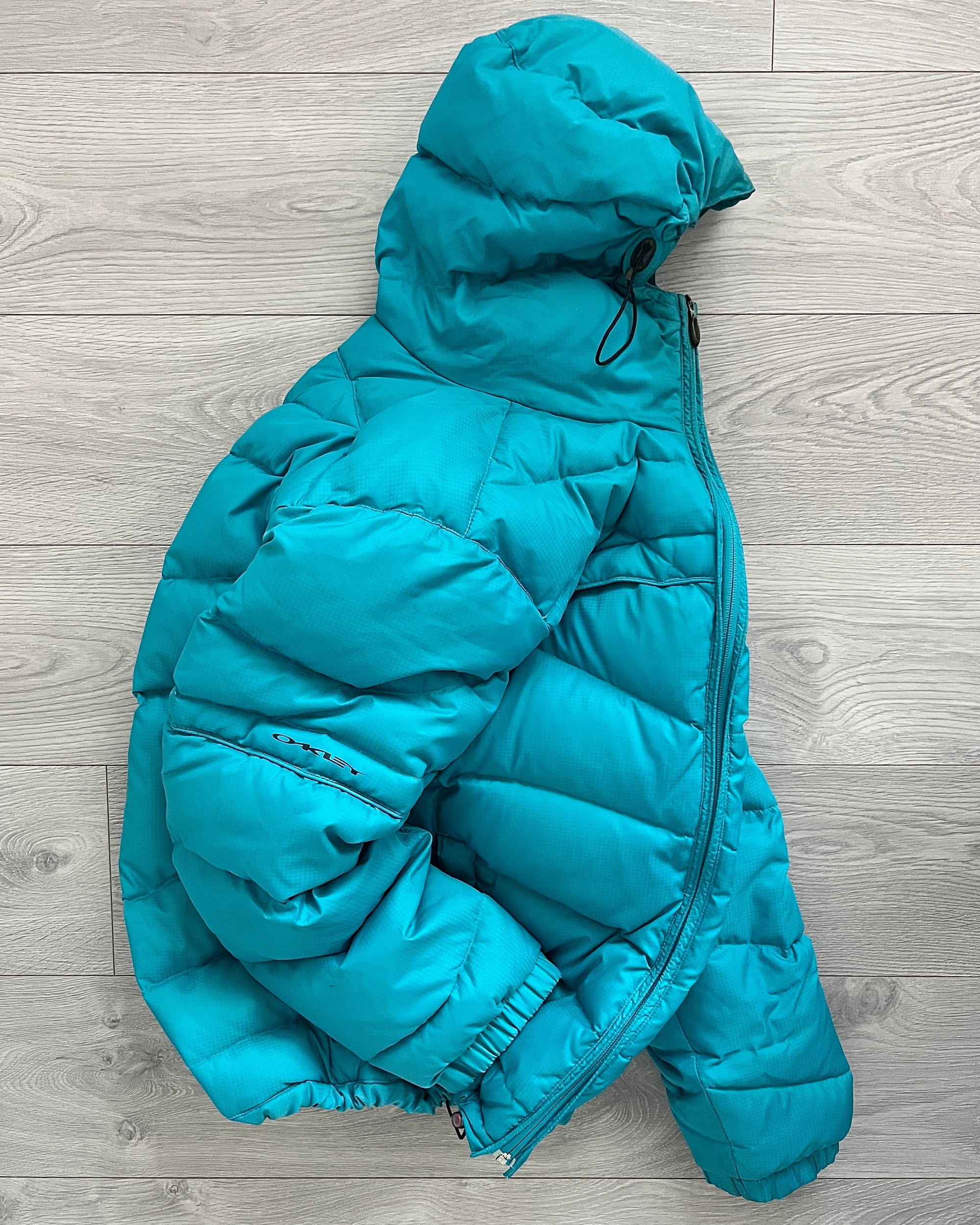 Oakley FW2006 Curve Panelled Tech Down Filled Puffer Jacket - Size M