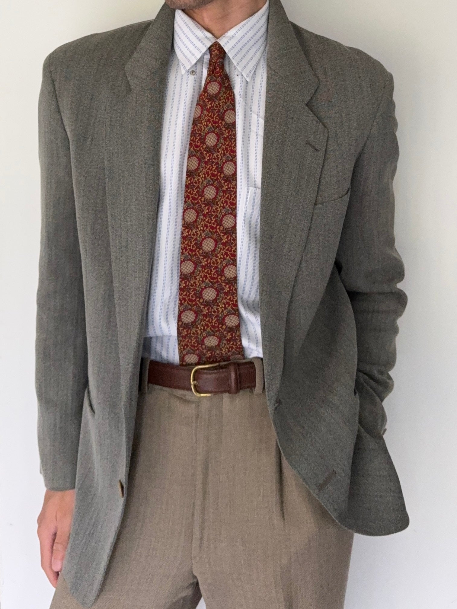 Emporio Armani 1990s Unlined 2B Sports Jacket Blazer  - Size M