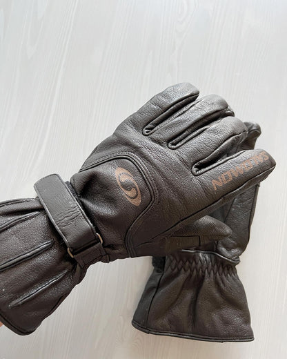 Salomon Primaloft Insulated Leather Gloves